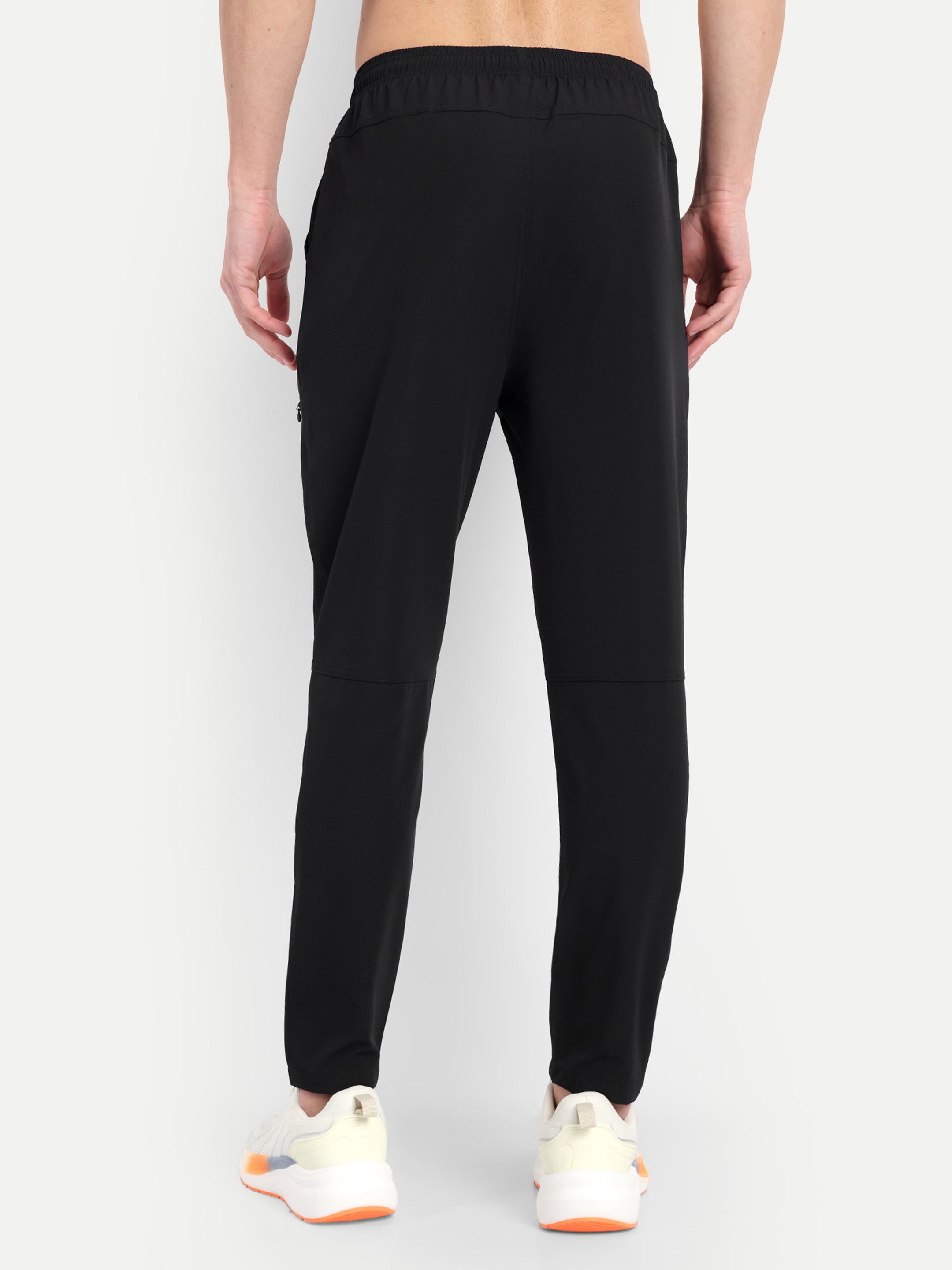 SOLID ZIPPED TRACKPANT