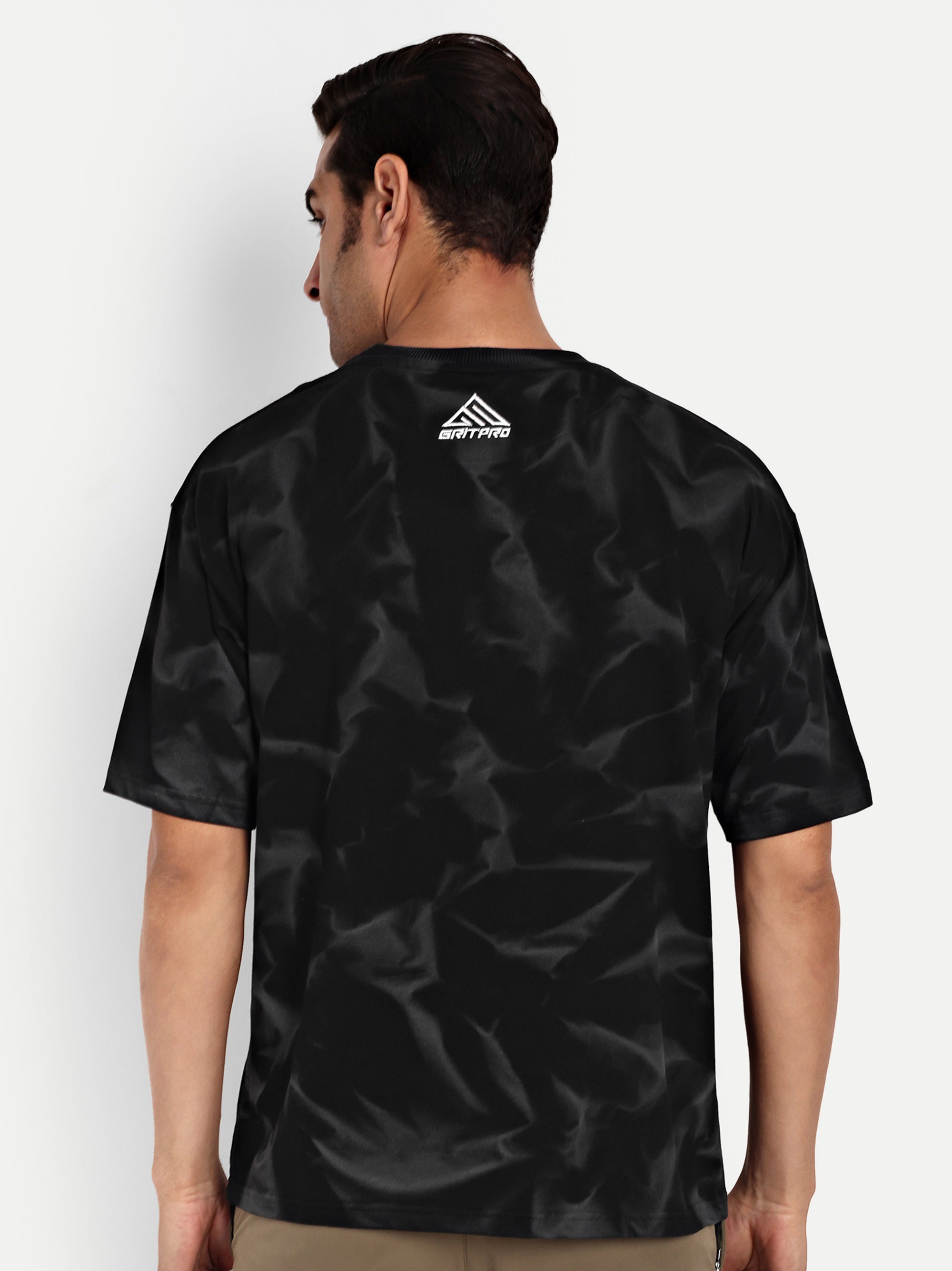 ABSTRACT CRUSH OVERSIZED TSHIRT