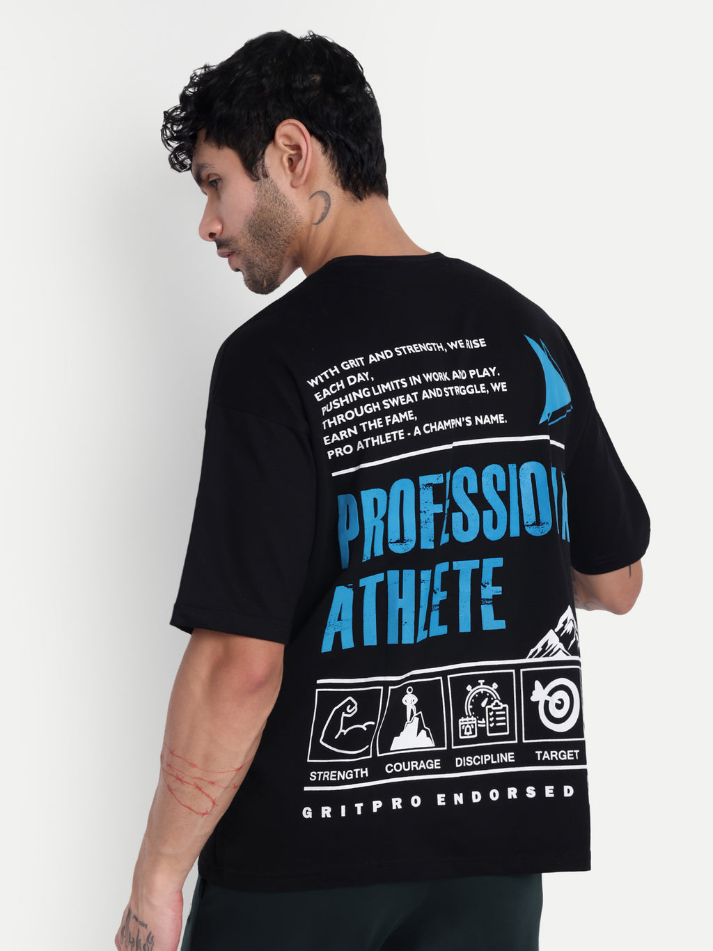 PROFESSIONAL ATHLETE OVERSIZED T-SHIRT
