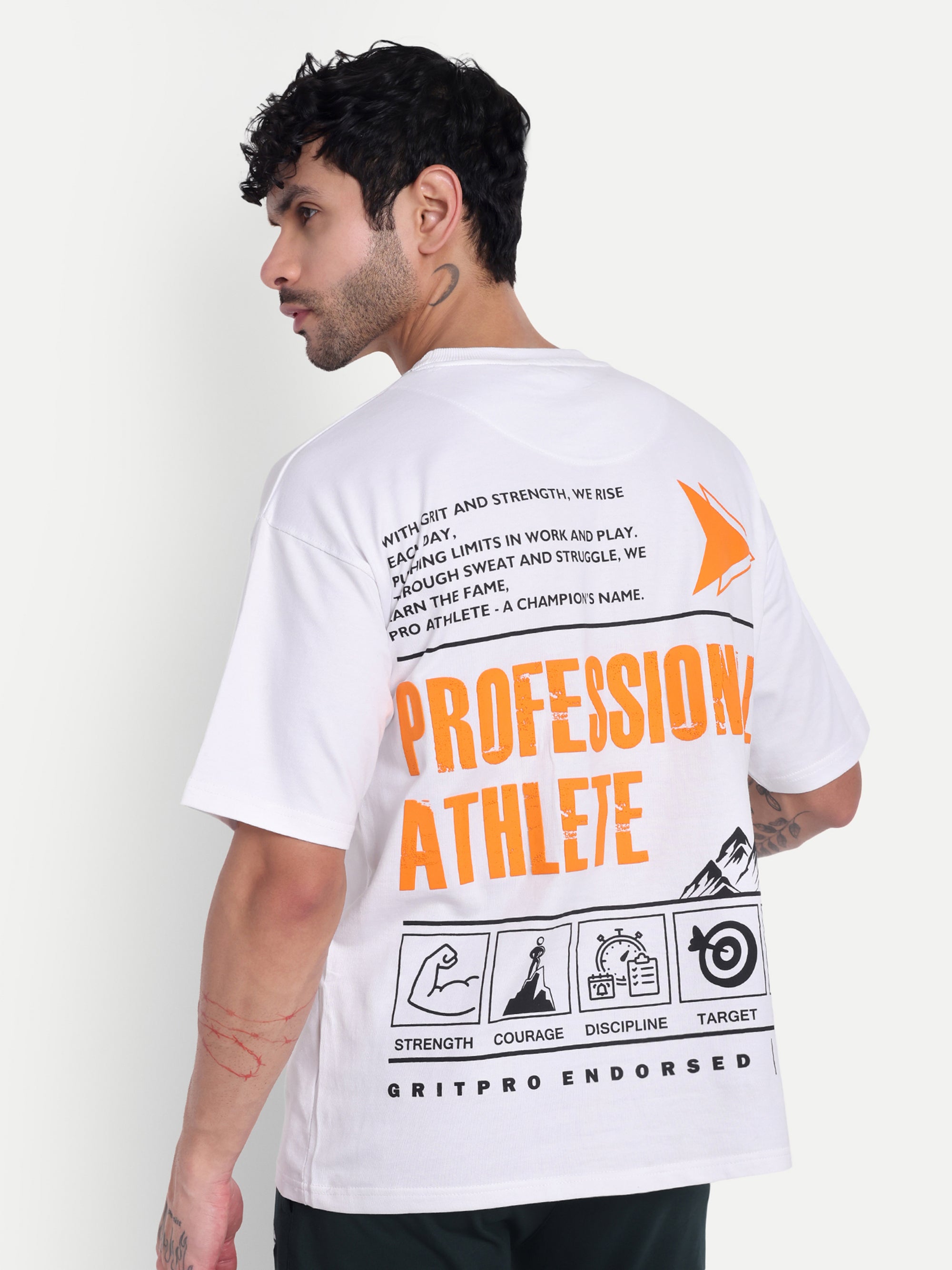 PROFESSIONAL ATHLETE OVERSIZED T-SHIRT