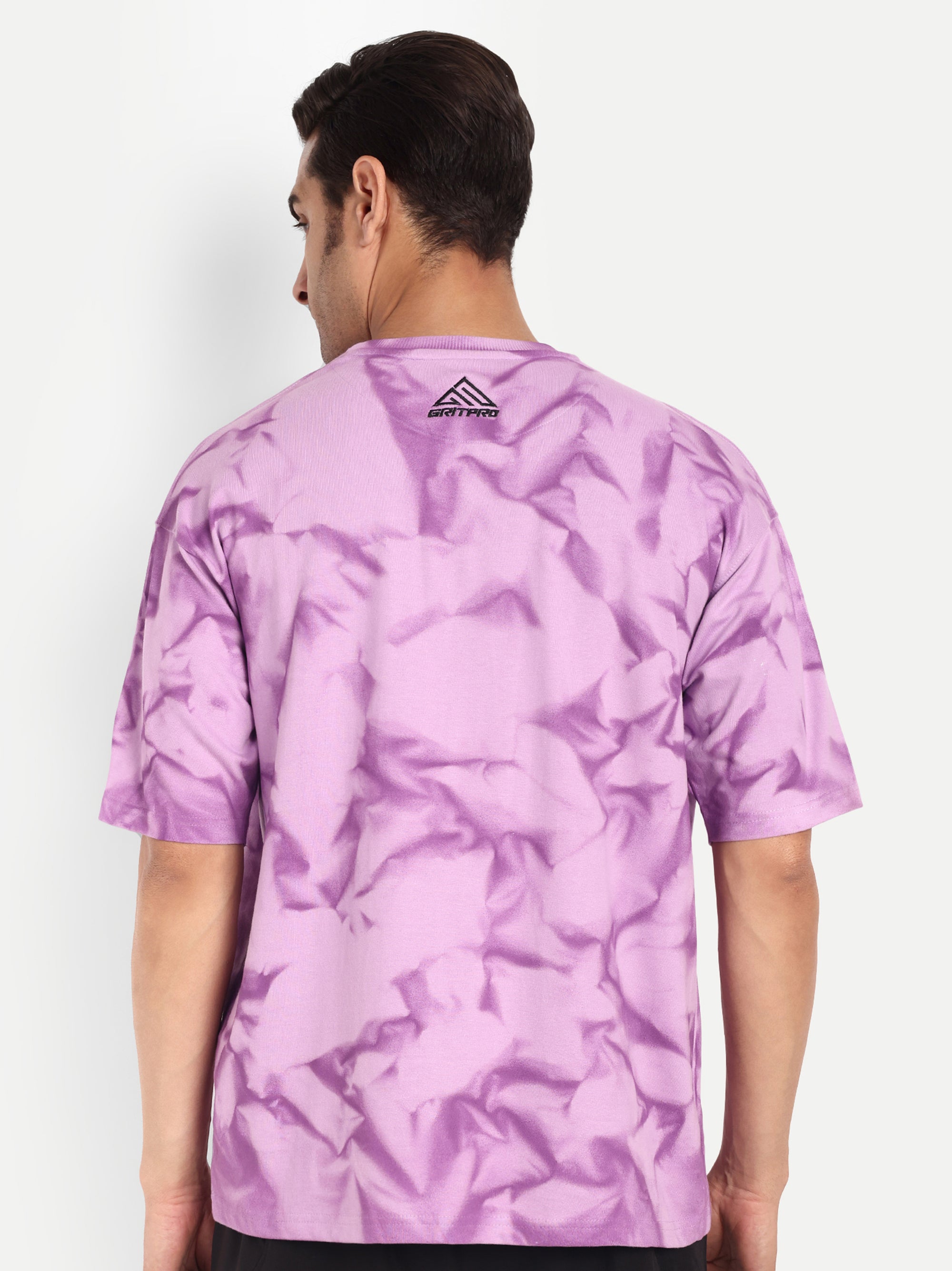 ABSTRACT CRUSH OVERSIZED TSHIRT