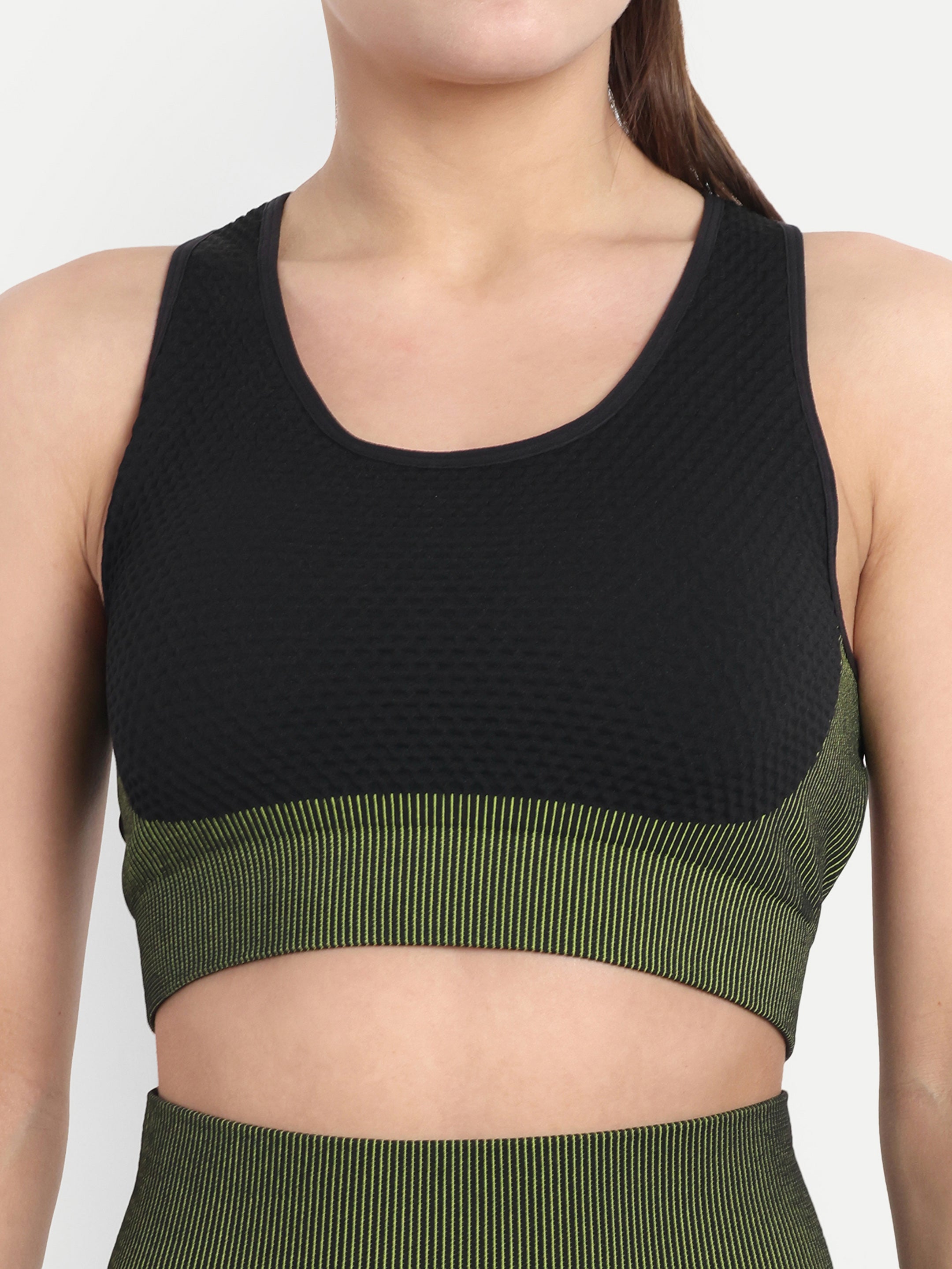 ATHLETIC DOUBLE SHADE SPORTS BRA