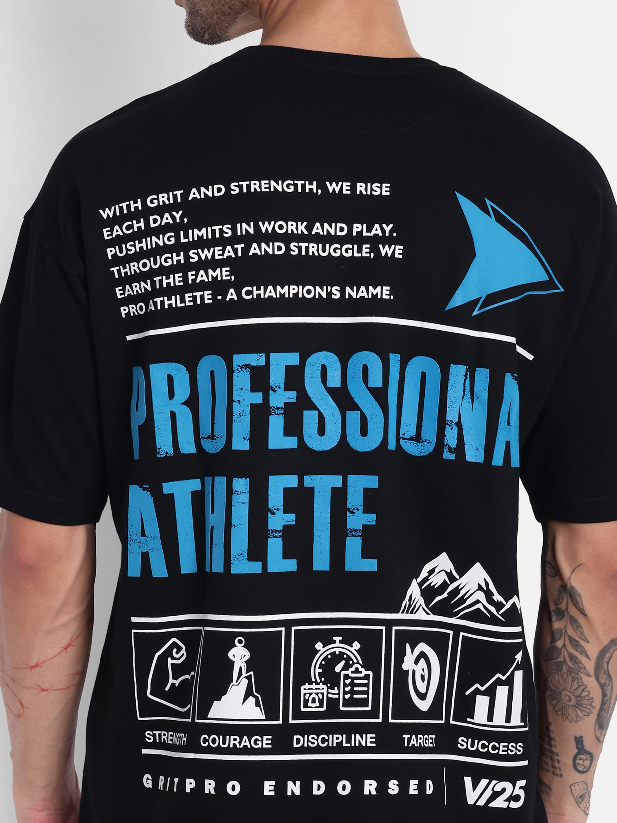 PROFESSIONAL ATHLETE OVERSIZED T-SHIRT