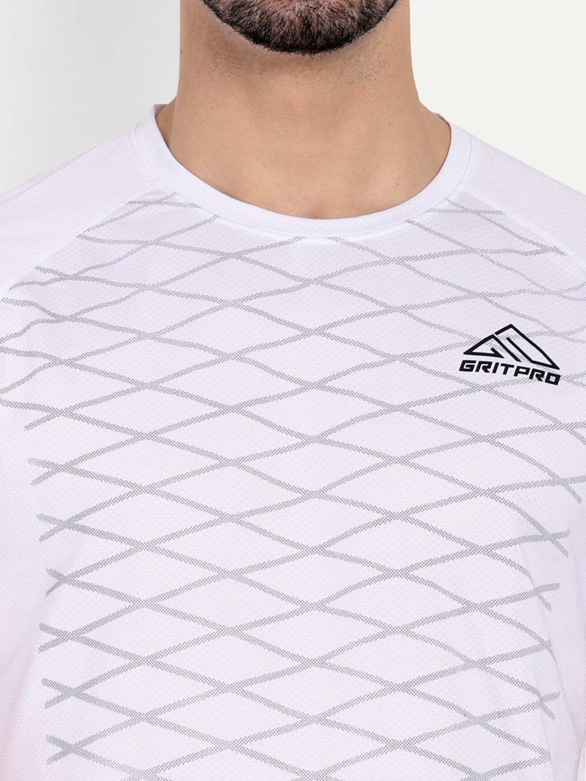 SOLID TEXTURED T-SHIRT