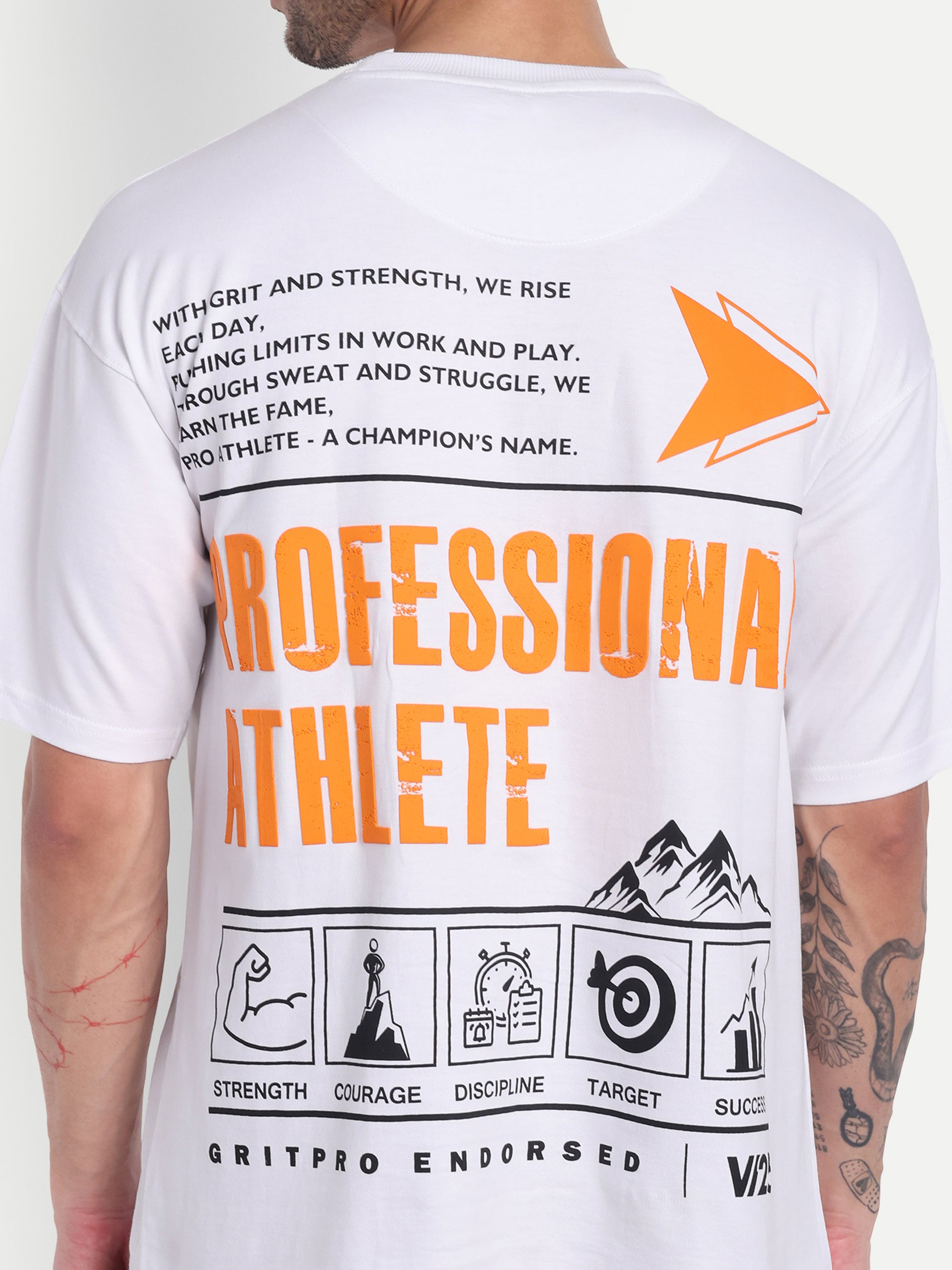 PROFESSIONAL ATHLETE OVERSIZED T-SHIRT