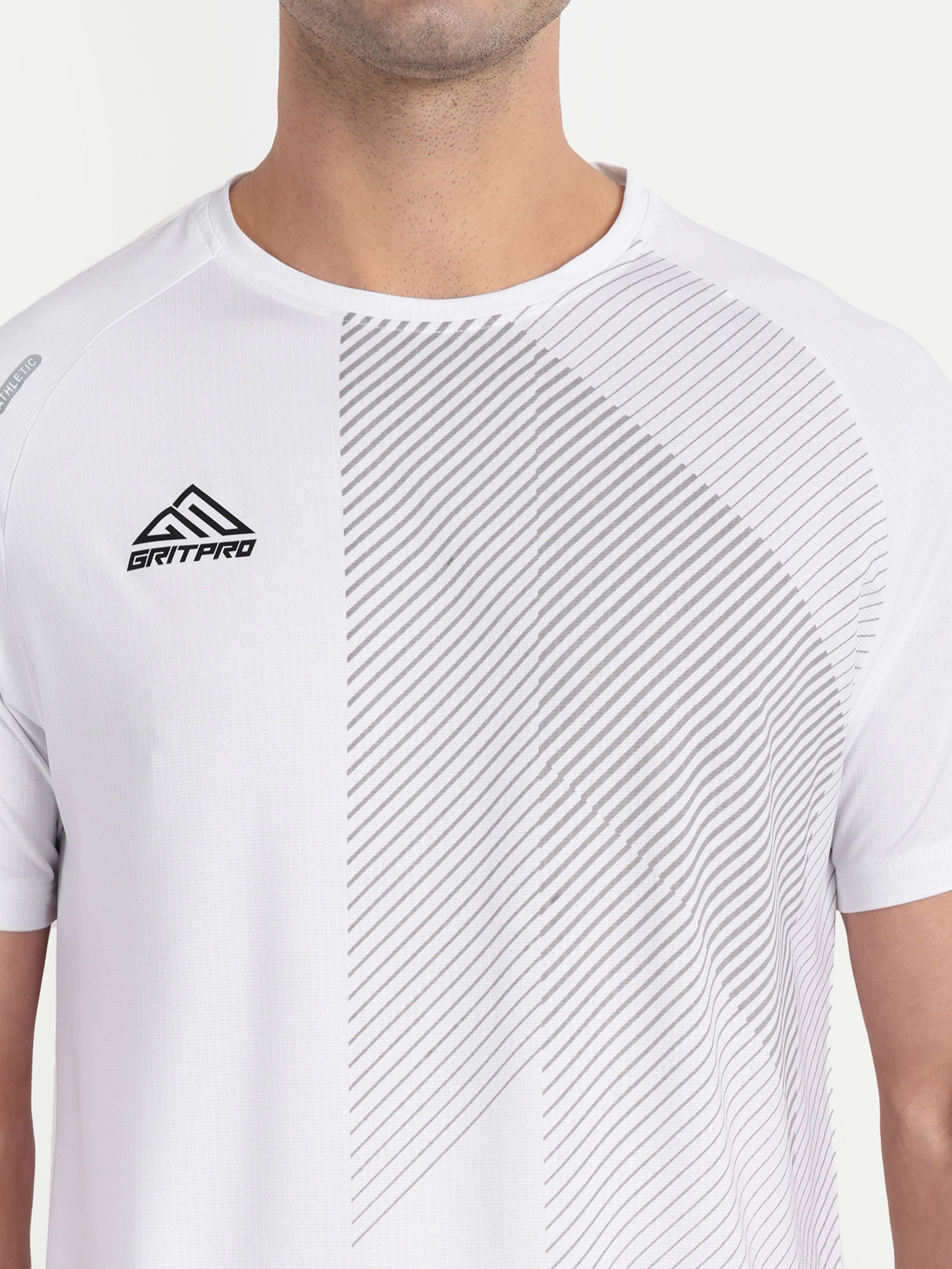 ATHLETIC TEXTURED T-SHIRT