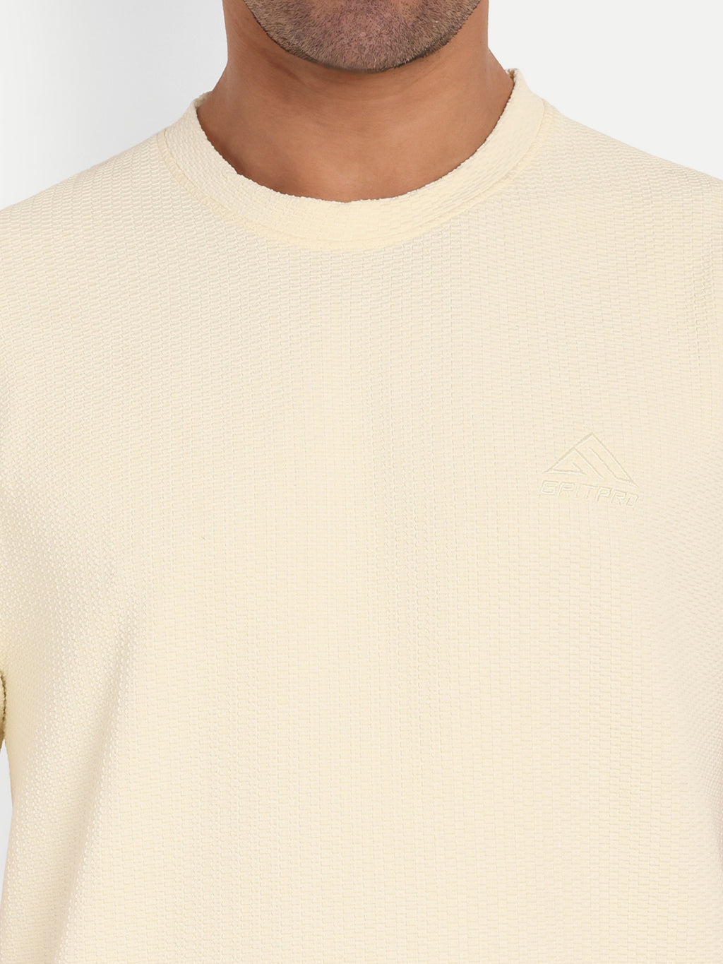 BUBBLE JACQUARD T-SHIRT