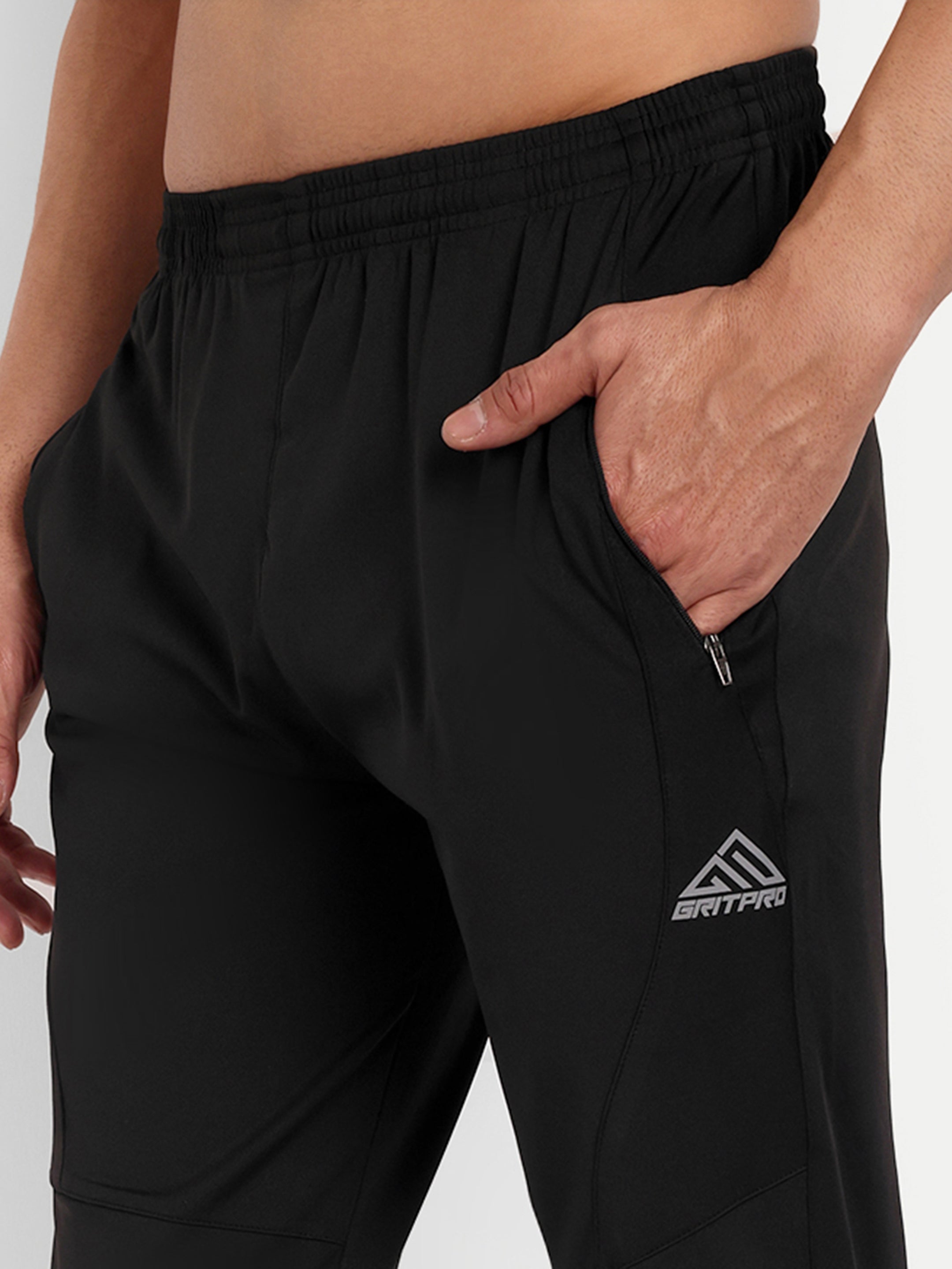 SOLID LYCRA TRACKPANT