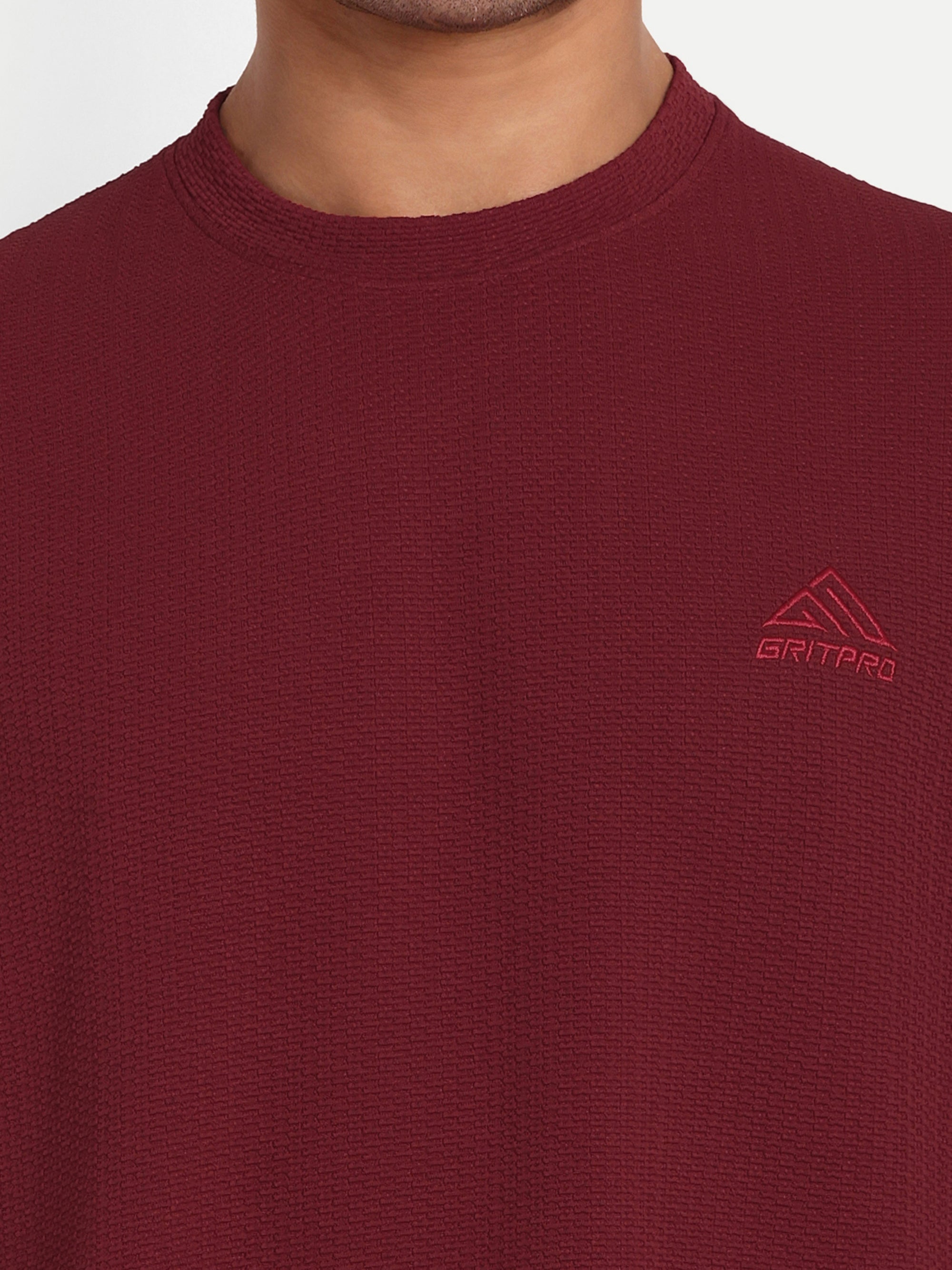 BUBBLE JACQUARD OVERSIZED TSHIRT