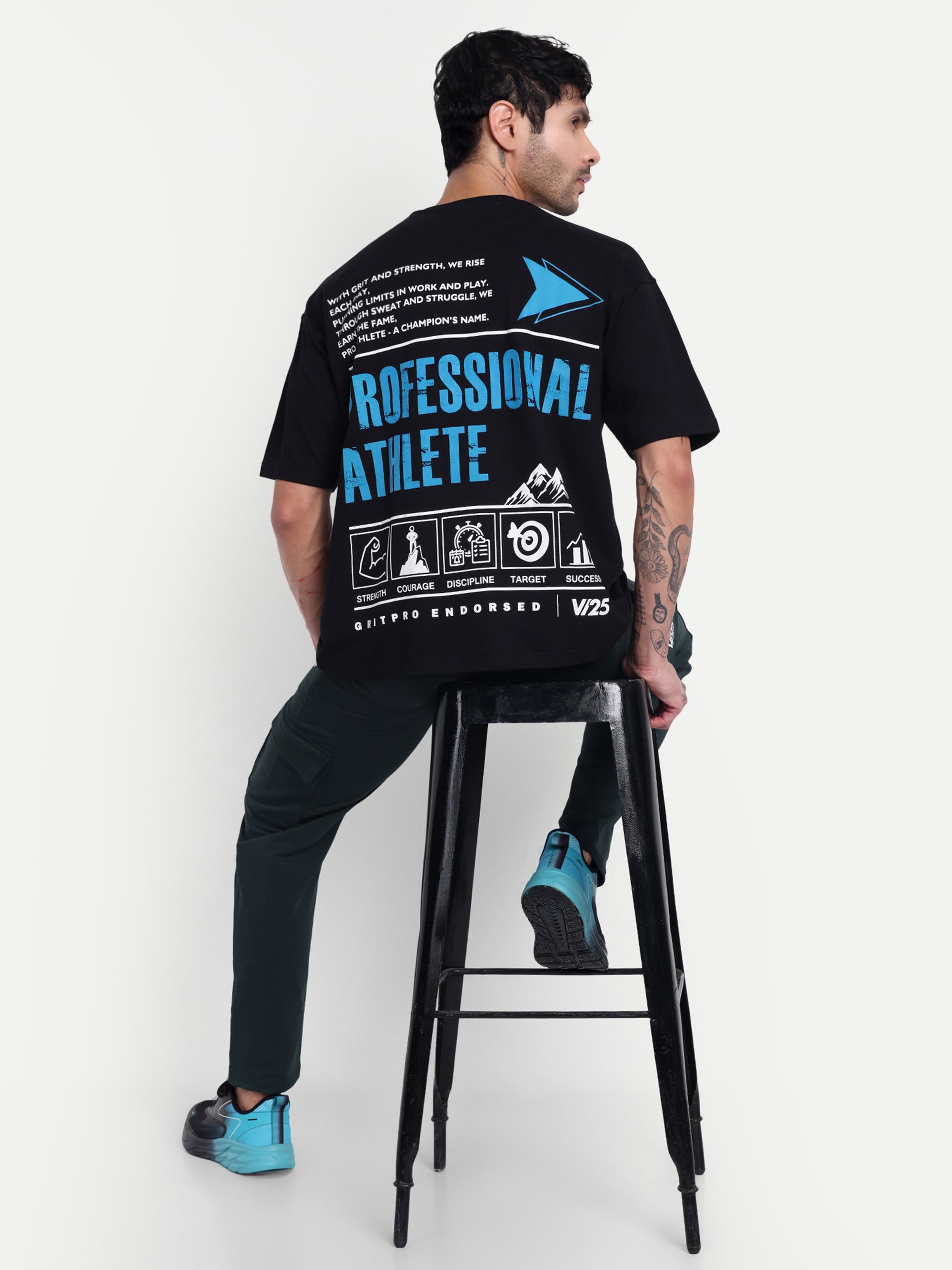 PROFESSIONAL ATHLETE OVERSIZED T-SHIRT