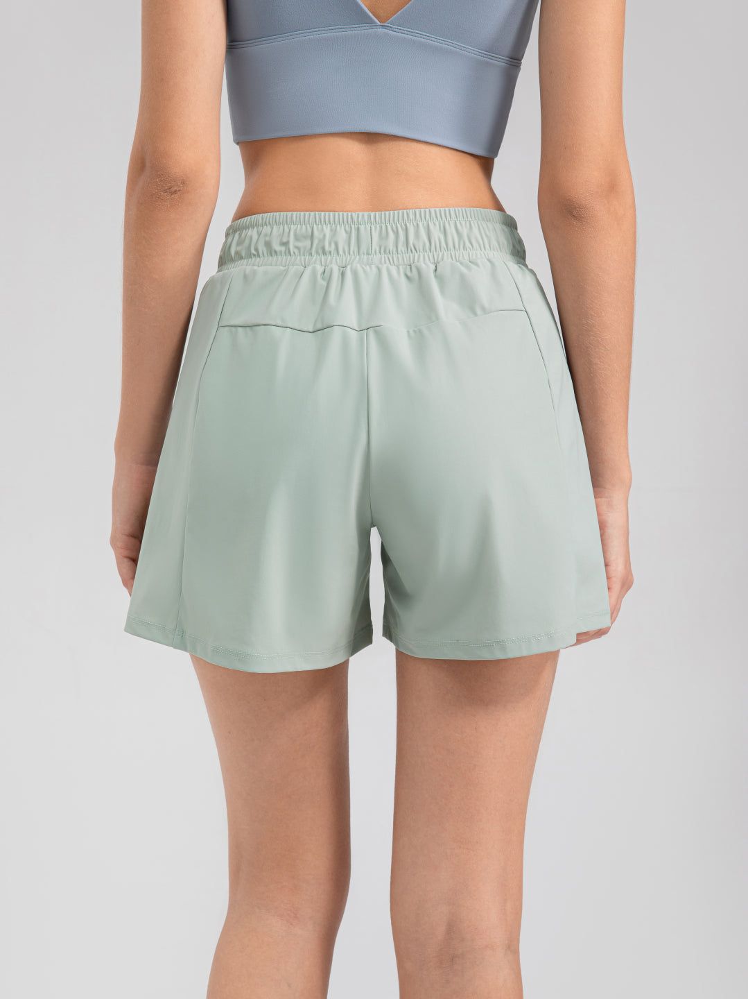 ATHLETIC FRONT SLIT SHORTS