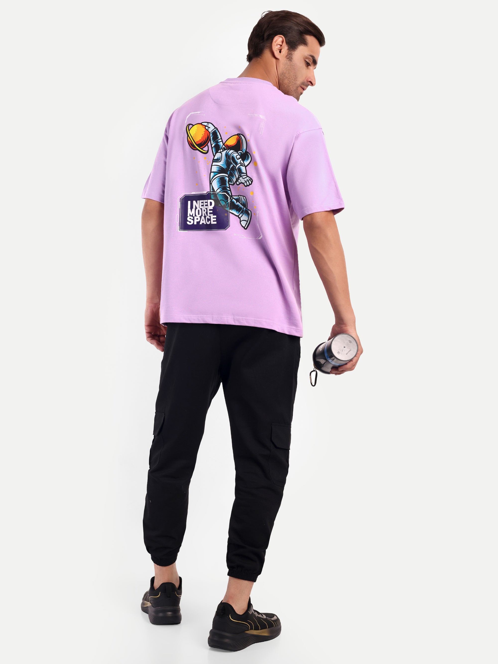 LAVENDER OVERSIZED T-SHIRT