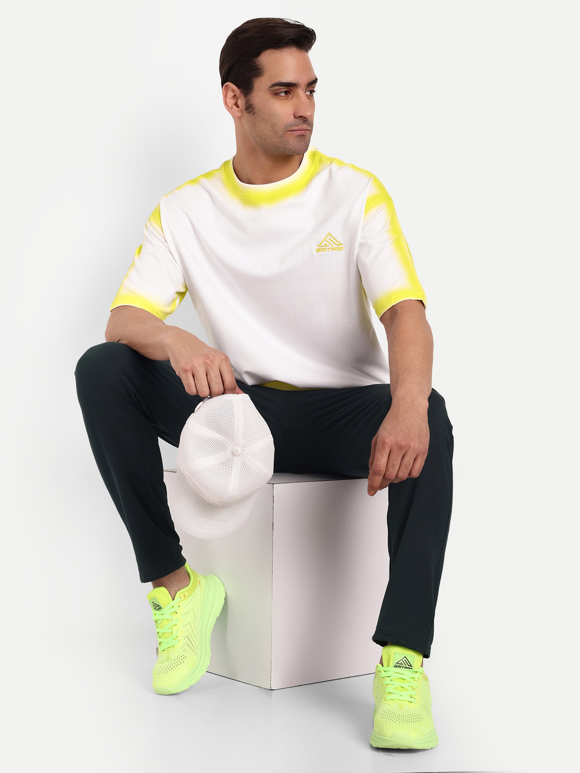 GRADIENT EDGE OVERSIZED T-SHIRT