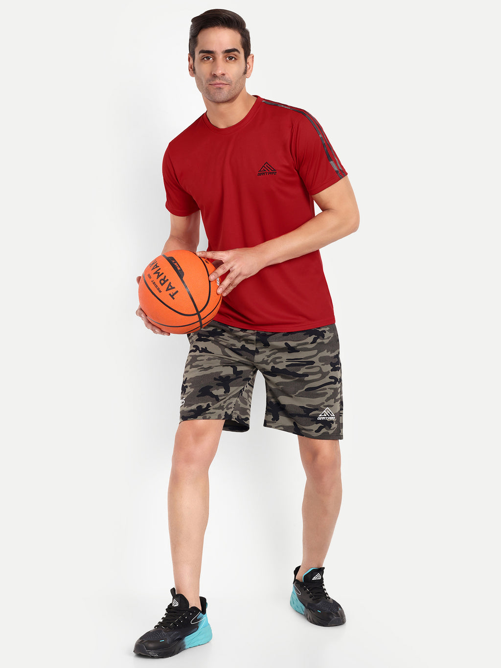 CAMO STRIPES T-SHIRT