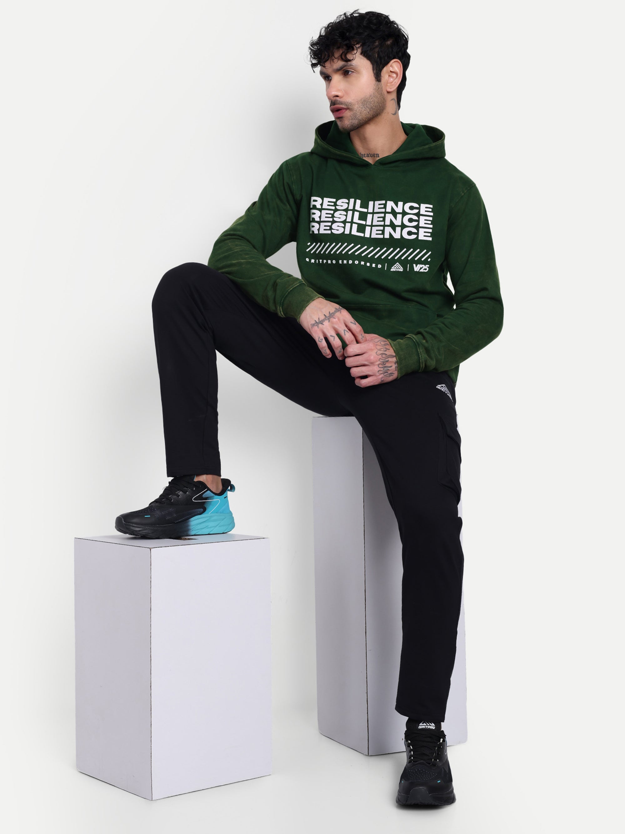 BURN OUT HOODIE