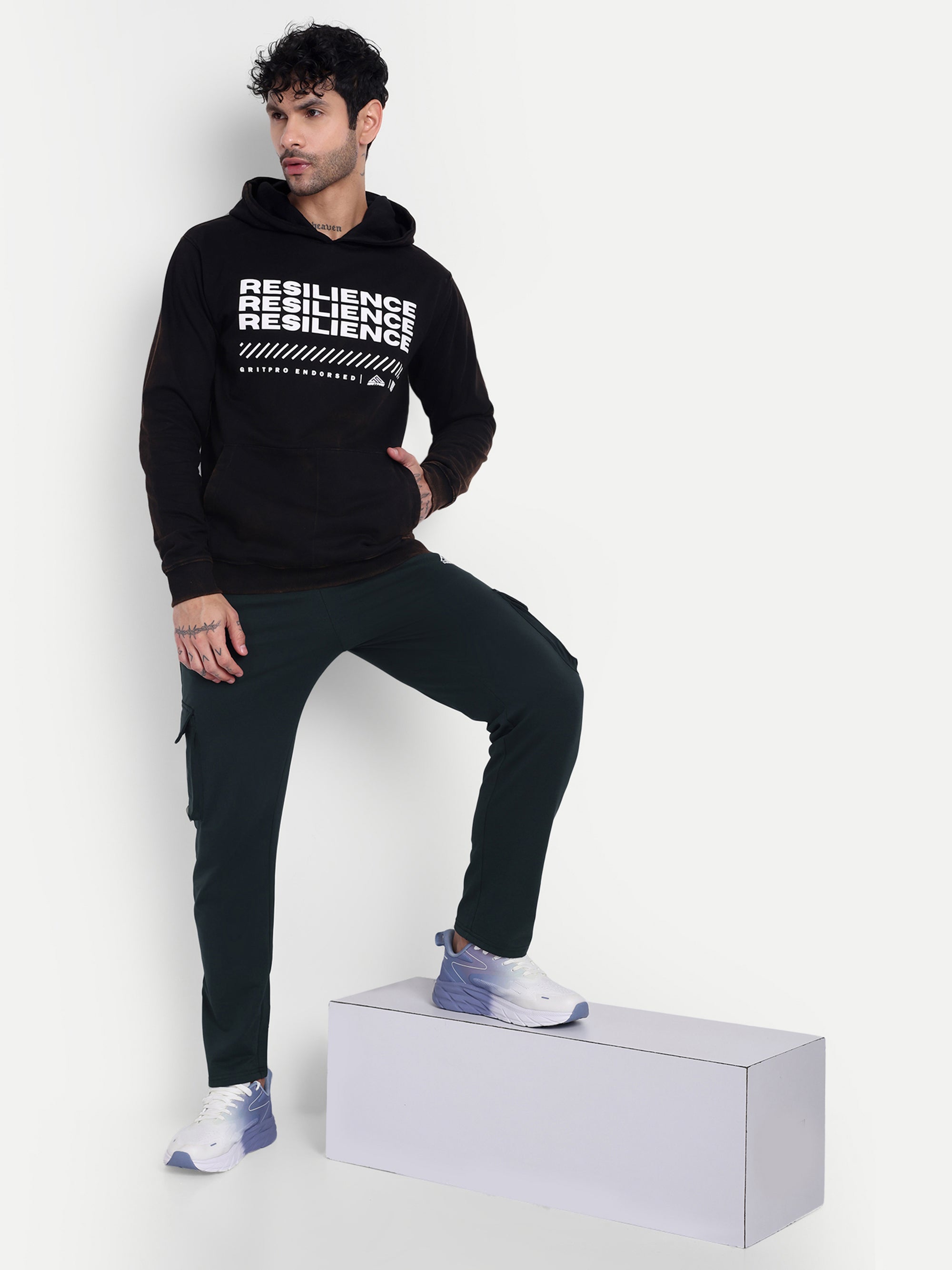 BURN OUT HOODIE